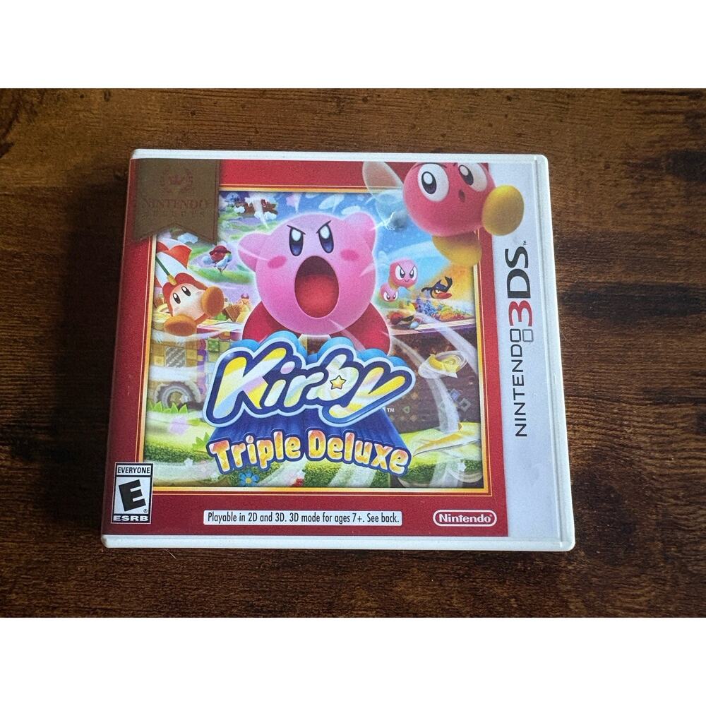 Kirby: Triple Deluxe (Nintendo 3DS, 2014) - Tested - No Manual